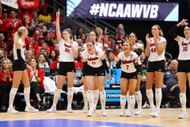 Nebraska Huskers at the 2023 Division I Women's Volleyball Championship (Image via: Getty Images)